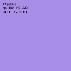 #A98EE8 - Dull Lavender Color Image
