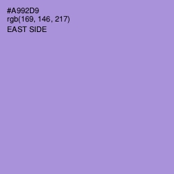 #A992D9 - East Side Color Image