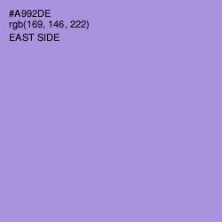 #A992DE - East Side Color Image