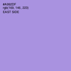 #A992DF - East Side Color Image