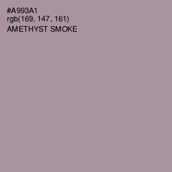 #A993A1 - Amethyst Smoke Color Image