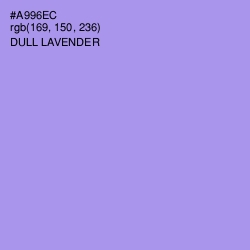 #A996EC - Dull Lavender Color Image