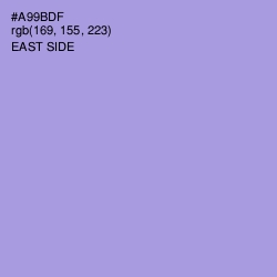 #A99BDF - East Side Color Image