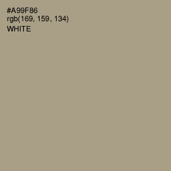 #A99F86 - Zorba Color Image