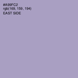 #A99FC2 - East Side Color Image