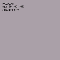 #A9A0A8 - Shady Lady Color Image