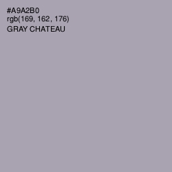 #A9A2B0 - Gray Chateau Color Image