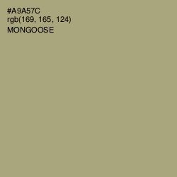 #A9A57C - Mongoose Color Image