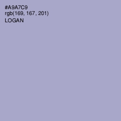 #A9A7C9 - Logan Color Image