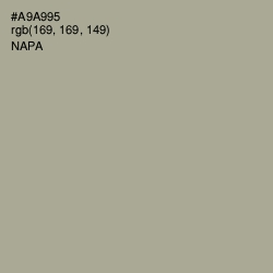 #A9A995 - Napa Color Image