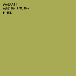 #A9AA54 - Husk Color Image