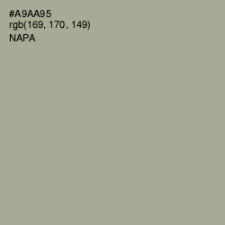 #A9AA95 - Napa Color Image