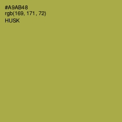 #A9AB48 - Husk Color Image