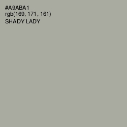 #A9ABA1 - Shady Lady Color Image