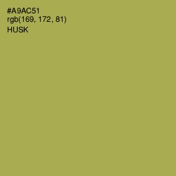 #A9AC51 - Husk Color Image