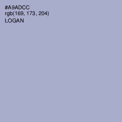 #A9ADCC - Logan Color Image