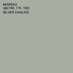 #A9AEA2 - Silver Chalice Color Image