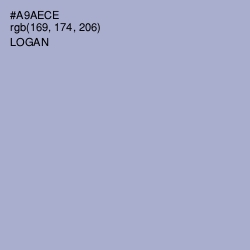 #A9AECE - Logan Color Image