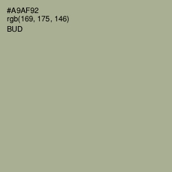 #A9AF92 - Bud Color Image