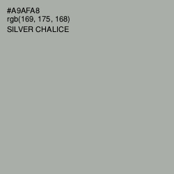 #A9AFA8 - Silver Chalice Color Image