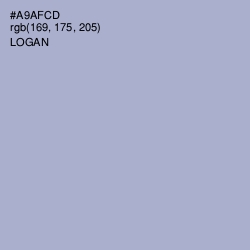 #A9AFCD - Logan Color Image