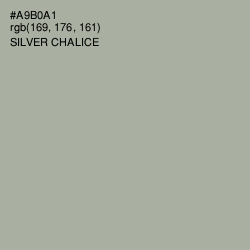 #A9B0A1 - Silver Chalice Color Image