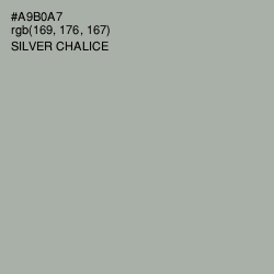 #A9B0A7 - Silver Chalice Color Image