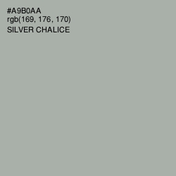 #A9B0AA - Silver Chalice Color Image