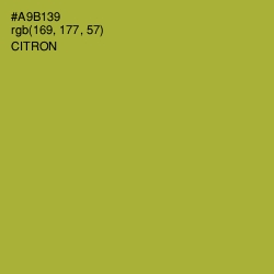 #A9B139 - Citron Color Image