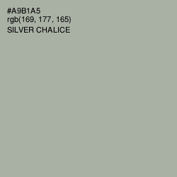 #A9B1A5 - Silver Chalice Color Image
