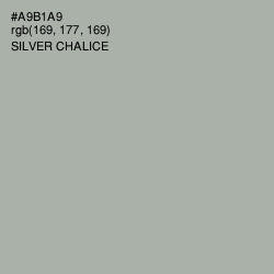 #A9B1A9 - Silver Chalice Color Image