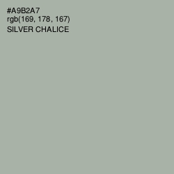 #A9B2A7 - Silver Chalice Color Image