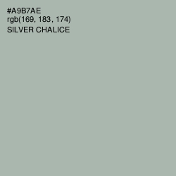 #A9B7AE - Silver Chalice Color Image