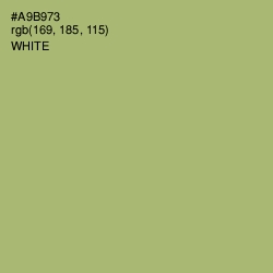 #A9B973 - Green Smoke Color Image