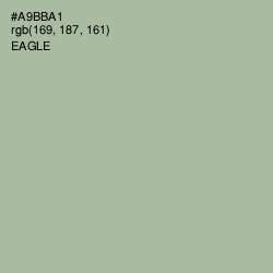 #A9BBA1 - Eagle Color Image