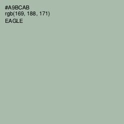 #A9BCAB - Eagle Color Image