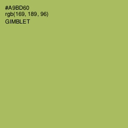 #A9BD60 - Gimblet Color Image