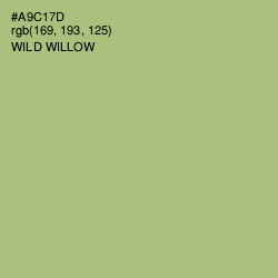 #A9C17D - Wild Willow Color Image