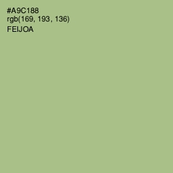 #A9C188 - Feijoa Color Image