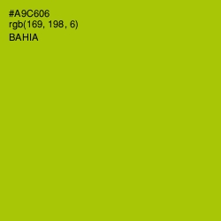 #A9C606 - Bahia Color Image