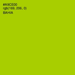 #A9CE00 - Bahia Color Image