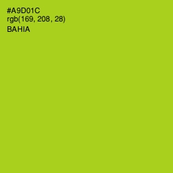 #A9D01C - Bahia Color Image