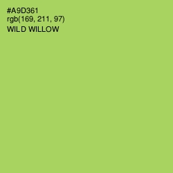 #A9D361 - Wild Willow Color Image