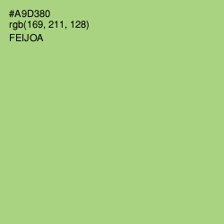 #A9D380 - Feijoa Color Image