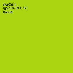 #A9D611 - Bahia Color Image