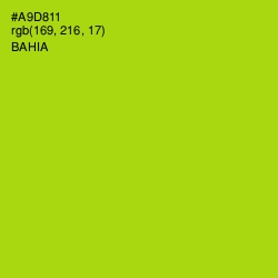 #A9D811 - Bahia Color Image
