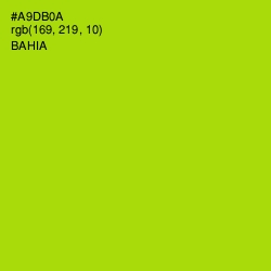 #A9DB0A - Bahia Color Image