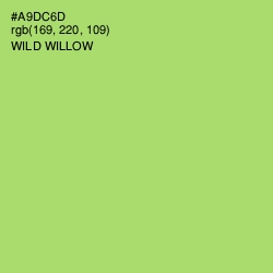 #A9DC6D - Wild Willow Color Image