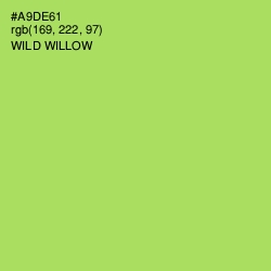 #A9DE61 - Wild Willow Color Image