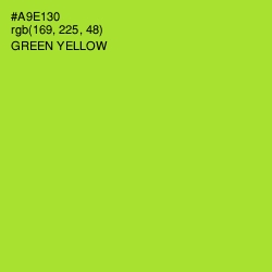 #A9E130 - Green Yellow Color Image